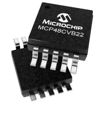 Microchip DAC, MCP48CVB22-E/MF, 12 Bits Bits, 10 Broches, DFN, MSOP, QFN