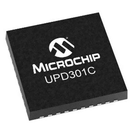 Microchip Mikrocontroller UPD350 32bit SMD 64 KB VQFN 40-Pin 25MHz
