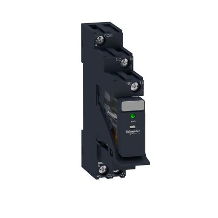 Schneider Electric Harmony Relay RXG Interface Relais, 230V Ac / 230V Ac 230V Ac, 1-poliger Wechsler DIN-Schienen 250V