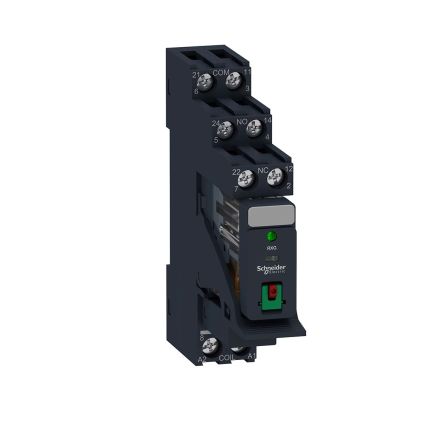 Schneider Electric Harmony Relay RXG Series Interface Relay, DIN Rail Mount, 230V Ac Coil, DPDT, 5A Load