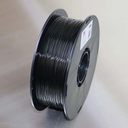 3D Printz Filament Pour Imprimante 3D, PLA, Ø 1.75mm, Noir, 1kg, FDM, FFF