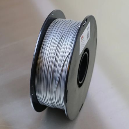 3D Printz PLA 3D-Drucker Filament Zur Verwendung Mit 3D-Drucker, Silber, 1.75mm, FDM, FFF, 1kg