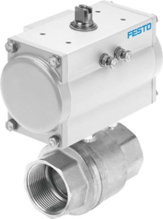 Festo Ball Type Pneumatic Actuated Valve 2in, 25 Bar