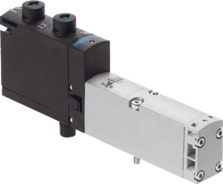 Festo 5/3 Exhausted Solenoid Valve - Electrical VSVA-B-P53E-ZD-A2-1T1L Series, 539187