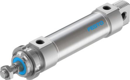Festo Pneumatic Roundline Cylinder - 559308, 40mm Bore, 80mm Stroke, DSNU Series, Double Acting