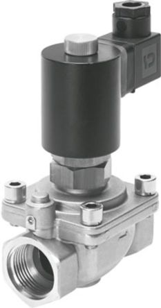 Festo Válvula De Solenoide, Serie VZWF-L-M22C-G114-400-V-2AP4-10-R1, Función 2/2 Closed, Monostable, Sistemas Eléctricos