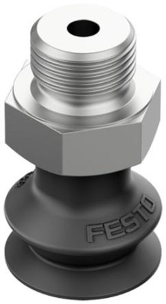 Festo Ventosa VASB-15-1/8-NBR, Piastra A Soffietto, Ø 15mm, Forza Di Tenuta 7.9N, NBR