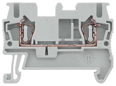 Siemens 8WH DIN-Schienen Anschlussklemmenblock Grau, 2.5mm², 800 V / 31A