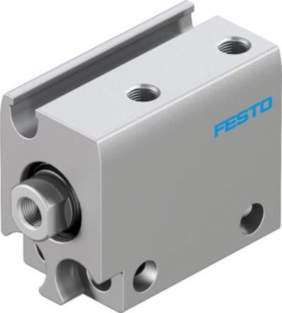 Festo Pneumatic Compact Cylinder - 5177082, 10mm Bore, 5mm Stroke, ADN Series, Double Acting