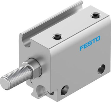 Festo Vérin Compact Pneumatique AEN 8080586 Simple Action, Alésage De 10mm, Course De 10mm
