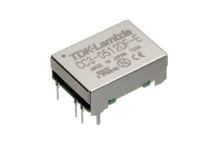 TDK-Lambda TDK CC-E DC/DC-Wandler 3W 48 V Dc IN, 12V Dc OUT / 0.125A 500V Isoliert