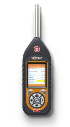 Castle 01GA142S Sound Level Meter, 25dB To 143dB, 20kHz Max With RS Calibration