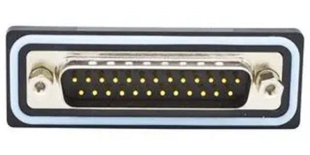 Norcomp SDF Sub-D Löt-Steckverbinder Stecker, 25-polig / Raster 2.77mm, Tafelmontage