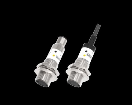 RS PRO Sensore Fotoelettrico Cilindrico, A Diffusione, Rilevamento 400 Mm, Uscita PNP NO/NC