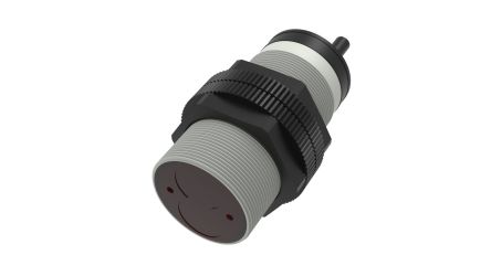 RS PRO Sensore Fotoelettrico Cilindrico, A Fascio Diretto, Rilevamento 20 M, Uscita NPN NA/NC