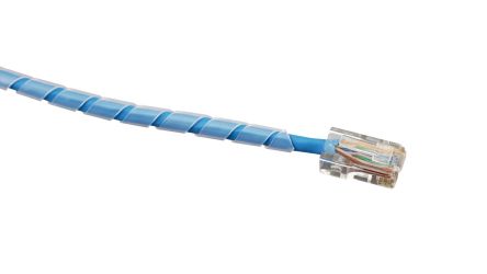 RS PRO Spiral-Kabelschutzschlauch PE, Für Kabel-Ø 12mm, Länge 5m Halogenfrei