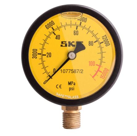 SKF 压力表, 指针式压力表, 最大测量3000bar, 最小测量0bar, 量规外径110mm