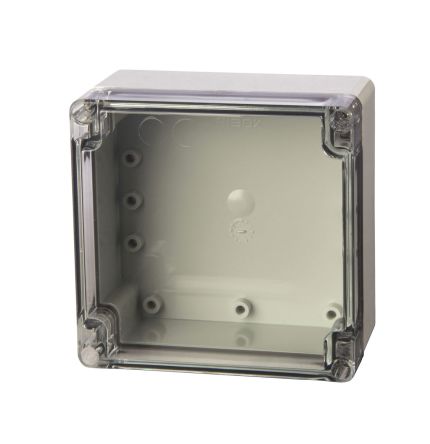 Fibox PC Series Polycarbonate General Purpose Enclosure, IP66, IP67, 122 X 120 X 75mm