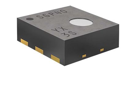 Sensirion 空气质量传感器, 2.44 x 2.44 x 0.85mm3, 应用于 挥发性有机化合物监测器, VOC检测
