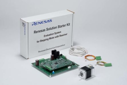 Renesas Electronics R5F524TEADFP Evaluierungsplatine, Evaluation System For Stepping Motor With Resolver