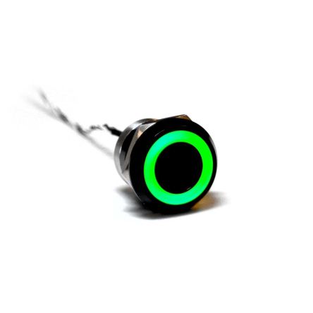 Bulgin 电容式触摸开关, 绿色, 红色LED照明, 最大输入24V 直流