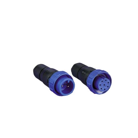 Bulgin Circular Connector, 4 Contacts, Cable Mount, Miniature Connector, Plug, Male, IP68, Buccaneer 400 Series