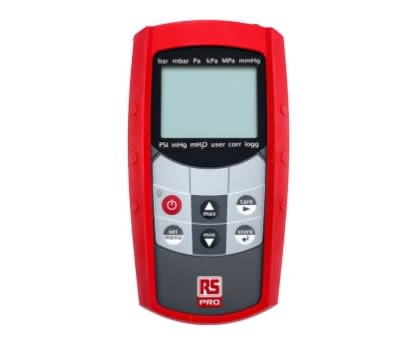 RS PRO RS MH 5130 + RS MSD 25 BAE Absolute Manometer With 1 Pressure Port/s, Max Pressure Measurement 1000bar RSCAL