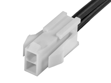 Molex Conjunto De Cables Mini-Fit Jr. 215327, Long. 150mm, Con A: Macho, 2 Vías, Con B: Macho, 2 Vías, Paso 4.2mm