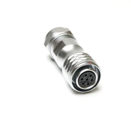 RS PRO Conector Circular Hembra De 7 Vías Hembra, Montaje Aéreo, IP67