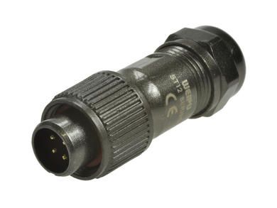 RS PRO Circular Connector, 4 Contacts, Cable Mount, Plug, Male, IP67