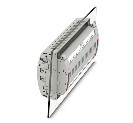 Phoenix Contact UTWE Series UTWE 6-2/C19 Terminal Strip, 38-Way, 30A, 24 → 8 AWG Wire, Screw Termination