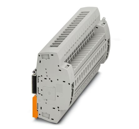Phoenix Contact UTRE Series UTRE 6-2/16 Terminal Strip, 32-Way, 30A, 24 → 8 AWG Wire, Screw Termination
