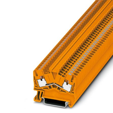Phoenix Contact 1037086 PTS 2.5 OG Series Orange, 0.14 → 4mm², Push In Termination, ATEX, IECEx