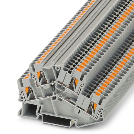 Phoenix Contact 3210282 PTTBS 2.5-DIO/O-U Series, 0.14 → 4mm², Push In Termination