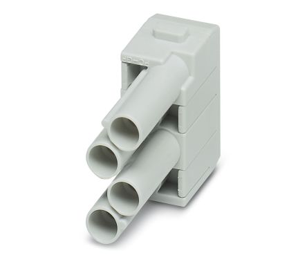Phoenix Contact Heavy Duty Power Connector Module, 40A, Female, HC-M-04 Series, 4 Contacts