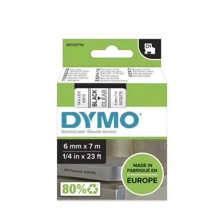 DYMO D1 - bande d'étiquettes - 1 rouleau(x) - Accessoire imprimante