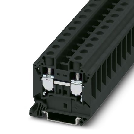 Phoenix Contact 3044197 UT 16 Series Black, 1.5 → 25mm², ATEX, IECEx