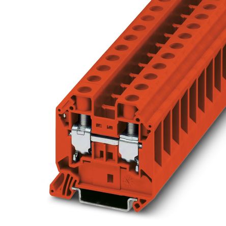 Phoenix Contact 3044207 UT 16 Series Red, 1.5 → 25mm², Screw Termination, ATEX, IECEx