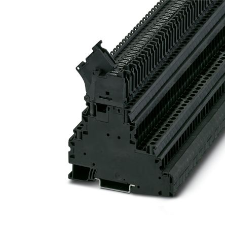 Phoenix Contact 3214368 UT 4 - L/HESILA Series Black, 4mm², Double-Level