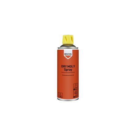 Rocol Dry Moly Spray Schmierstoff Molybdän-Disulfid, Spray 400 Ml