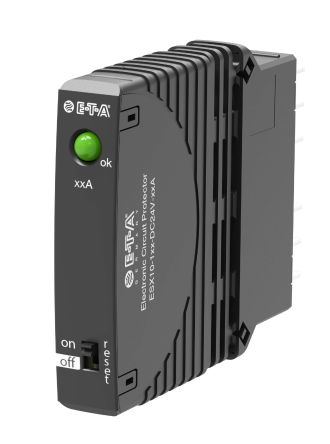 ETA ESX10 Electronic Circuit breaker 10A 24V ESX10, 1 channels, Plug-In Mounting