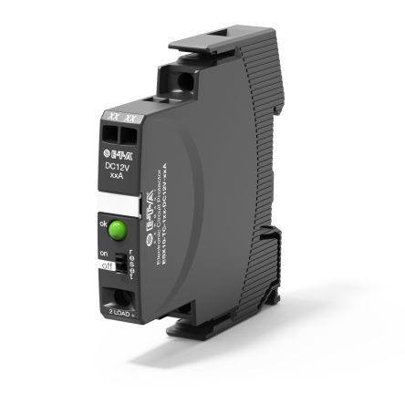 ETA ESX10 Electronic Circuit breaker 10A 12V ESX10-T, 1 channels, Plug-In Mounting