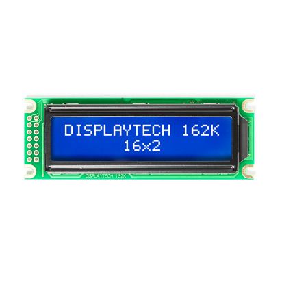 Displaytech 162K Monochrom LCD, Alphanumerisch Zweizeilig, 16 Zeichen Lichtdurchlässig