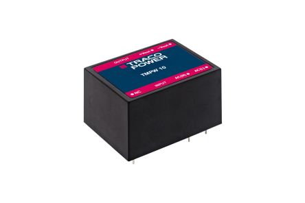 TRACOPOWER TMPW 10 Schaltnetzteil / 667A 2-Kanal 10W, EIN 90 → 305V Ac Gekapselt