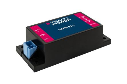 TRACOPOWER TMPW 25 J Schaltnetzteil 2-Kanal 25W, EIN 90 → 305V Ac Gekapselt