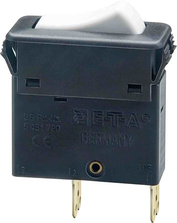 ETA 3130 Thermischer Überlastschalter / Thermischer Geräteschutzschalter, 1-polig, 10A, 240V 34 X 14.5 X 35mm, Thermisch