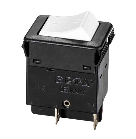 ETA 3130 Thermischer Überlastschalter / Thermischer Geräteschutzschalter, 2-polig, 1A, 240V 36 X 29.5 X 32mm, Thermisch