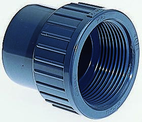 Georg Fischer Straight Adapter PVC Pipe Fitting