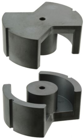 爱普科斯 变压器铁芯, 铁芯尺寸PM 62/49, 主体材料N87, 整体尺寸76 x 64 x 55mm, 使用于直流-直流转换器
