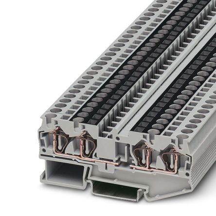 Phoenix Contact 3038639 ST 4-QUATTRO-U Series Grey, 0.08 → 6mm²